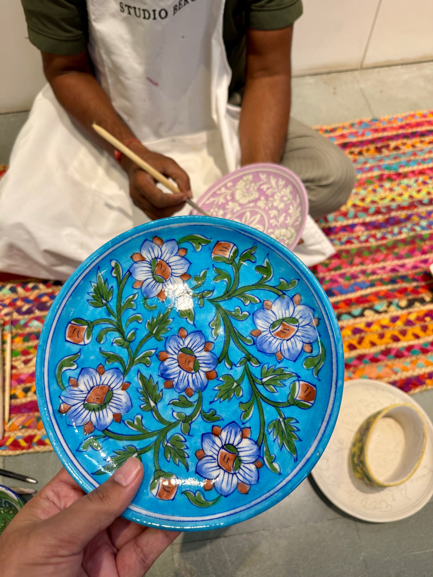 Blue Pottery Experience