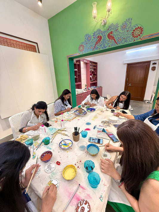 Jaipur Craft Experience | Block Printing, Blue Pottery & Lac Bangle