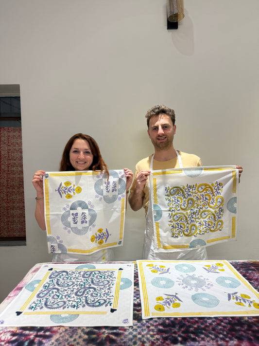 Block Carving + Block Printing Experience