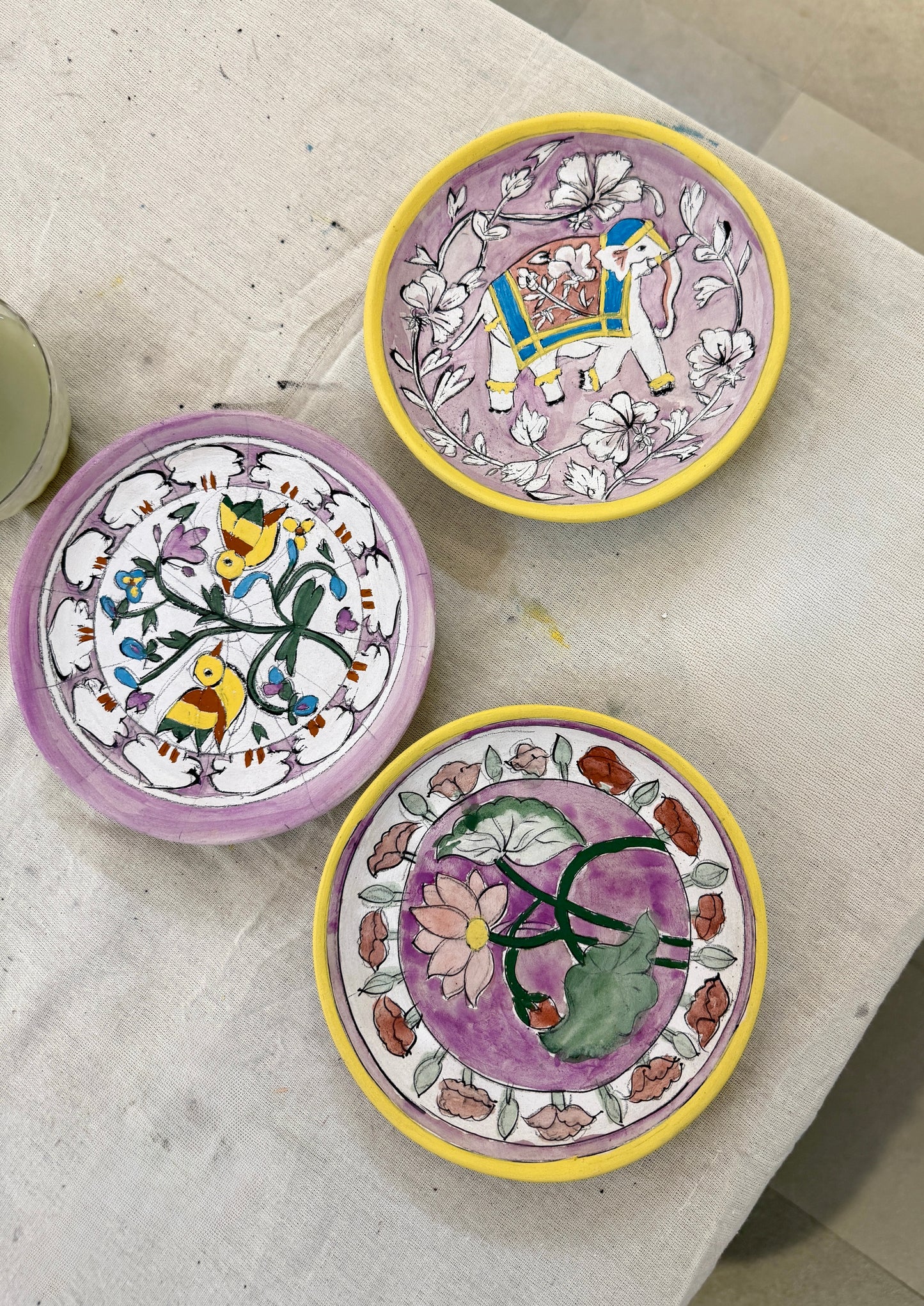 Blue Pottery Workshop