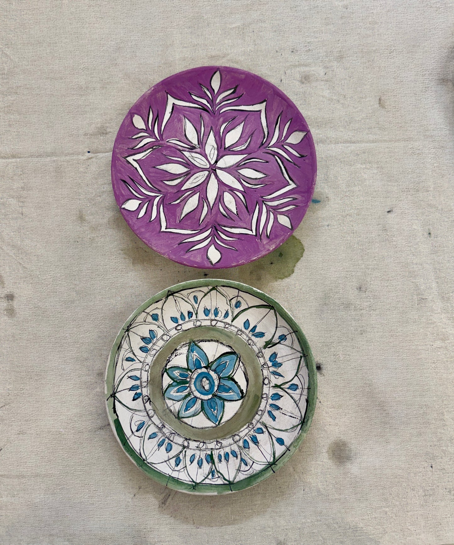 Blue Pottery Workshop